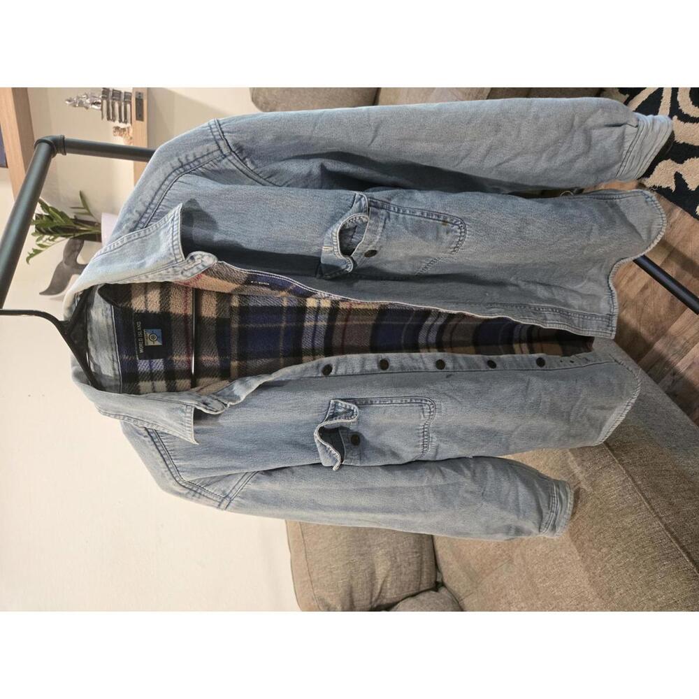 World Island Outdoors Denim Shirt Jacket